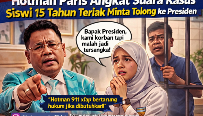 Hotman Paris Turun Gunung! Kasus Siswi 15 Tahun di Langkat Bikin Publik Geram