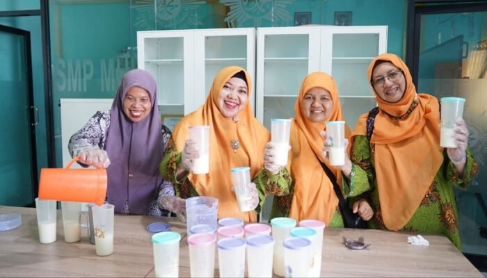 Ibu dan Balita Korban Banjir di Besitang Mendapat Edukasi Gizi