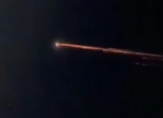 Viral Benda Bercahaya di Langit Lampung, Ternyata Sampah Antariksa dari China