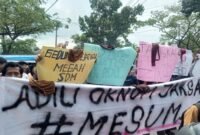 Aliansi Masyarakat Cerdas Demo Kejatisu, Tuntut Jaksa Madina diduga Selingkuh Dicopot