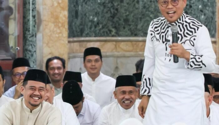 Tabligh Akbar HUT Sumut, Das’ad Latif dan Bobby Nasution Serukan Sumut Bebas Bencana & Narkoba