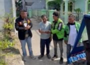 Becak Rusak di Tengah Jalan, Herman Menangis Haru Dapat Bantuan dari GRIB Jaya dan Gojek Medan Peduli