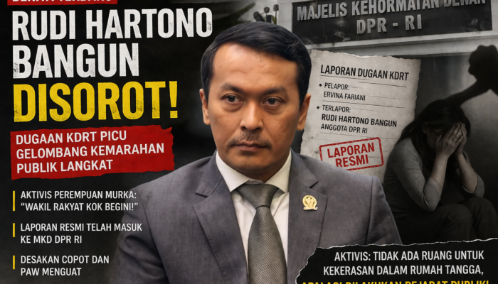 Isu Dugaan KDRT Rudi Harto Bangun Dapat Perhatian Aktivis Perempuan: Wakil Rakyat Kok Begini!
