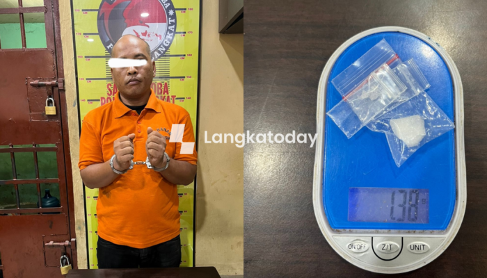 Polsek Gebang Gagalkan Dugaan Transaksi Sabu, Pria 45 Tahun Diamankan di Paya Bengkuang