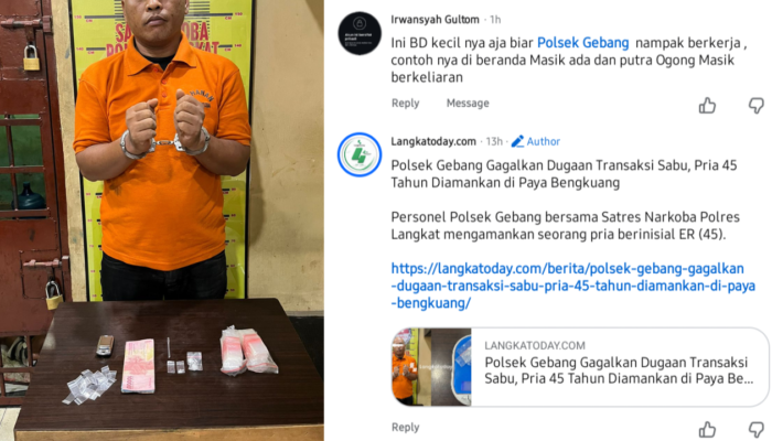 Warganet Soroti Penangkapan Pengedar Sabu di Gebang: “Jangan Cuma Pemain Kecil”