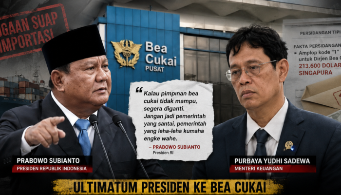 Presiden Prabowo Perintahkan Menkeu Purbaya untuk Copot Dirjen Bea Cukai, Begini Respons KPK