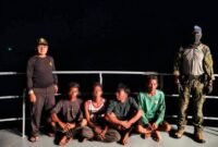 Kapal Rusak, Enam Nelayan Langkat Hanyut hingga Perairan Thailand