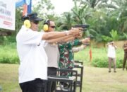 Bupati Langkat dan Forkopimda Kompak Ikuti Menembak Gembira Hari Bhayangkara ke-80