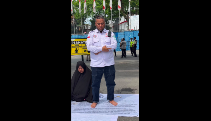 Demo Memanas! Massa KSPSI Mengaku Dilarang Salat di Kantor Pertamina Sumbagut, Manajemen Akhirnya Minta Maaf