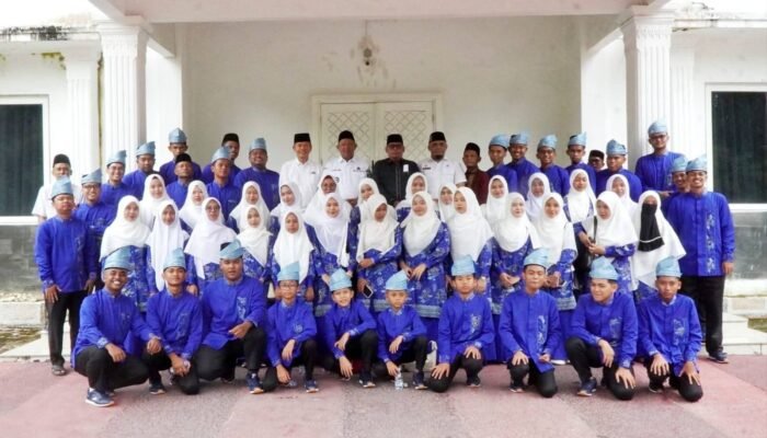 50 Kafilah MTQ Langkat Dilepas Syah Afandin Menuju MTQ Sumut 2026