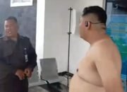 Kesal Listrik Kerap Padam, Ketua FPAN Buka Baju Saat Datangi Kantor PLN Medan Johor
