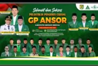 SENKOM Sergai Ucapkan Selamat atas Pelantikan PC GP Ansor Serdang Bedagai 2025–2030