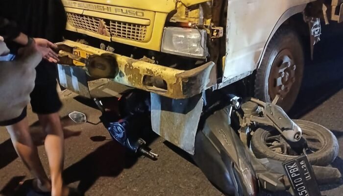 Kecelakaan di Depan Kampus Al Maksum Stabat, Pengendara Motor Meninggal Dunia