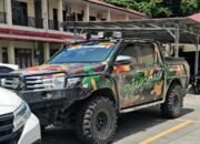 HEBOH..! Mobil Loreng Ormas Grib BK 547 GS Diduga Raib dari Polres Langkat