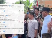 Aksi Damai Warga Secanggang Viral, Komentar Warganet: Lama Kali Jalan Rusak Gitu