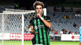 Luke Vickery saat bermain untuk Western United (c) Dok. Luke Vickery/IG @luke.vickery_