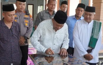 Bupati Langkat Resmikan Masjid Raudhatut Tauhid di Desa Dogang Gebang