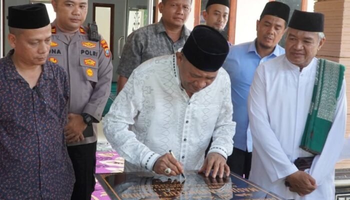 Bupati Langkat Resmikan Masjid Raudhatut Tauhid di Desa Dogang Gebang