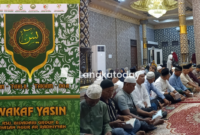 Keluarga dan Warga Padati Tahlilan Malam Kedua Almarhum H. M. Nur Abu Bakar