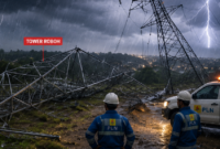 Sumut Dilanda Cuaca Ekstrem, 12 Tower Transmisi PLN Rusak dan Sempat Ganggu Pasokan Listrik