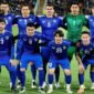 Starting XI Timnas Uzbekistan saat melawan Iran, 25 Maret 2025 lalu. (c) AP Photo/Vahid Salemi