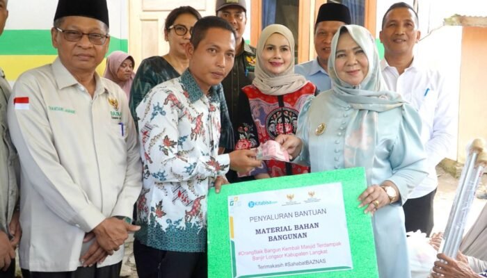 Baznas Langkat Bangun Rumah Layak Huni untuk Warga Tanjung Pura, Dana Zakat ASN Kembali Dirasakan Masyarakat
