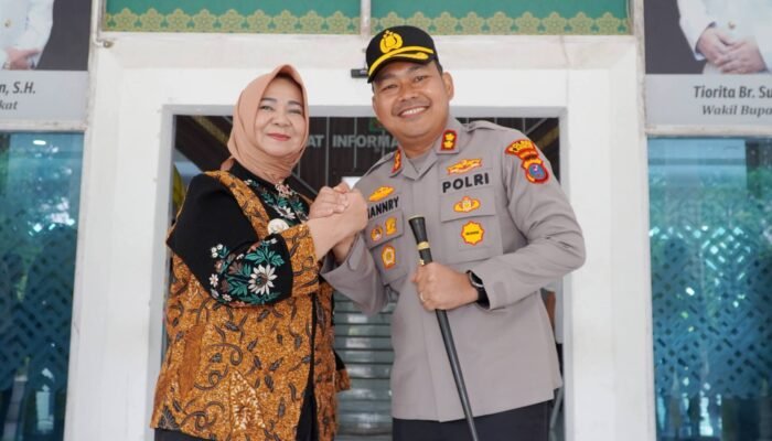 Silaturahmi Perdana, Plt Bupati Langkat dan Kapolres Sepakat Perkuat Kolaborasi