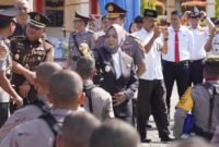 103 Calon Bintara Polri Mulai Pendidikan di SPN Hinai, Tiorita Beri Pesan Inspiratif