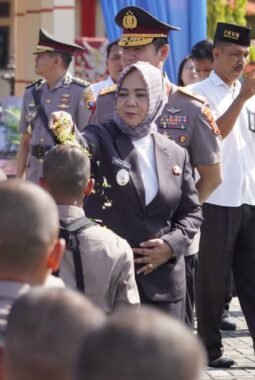 103 Calon Bintara Polri Mulai Pendidikan di SPN Hinai, Tiorita Beri Pesan Inspiratif