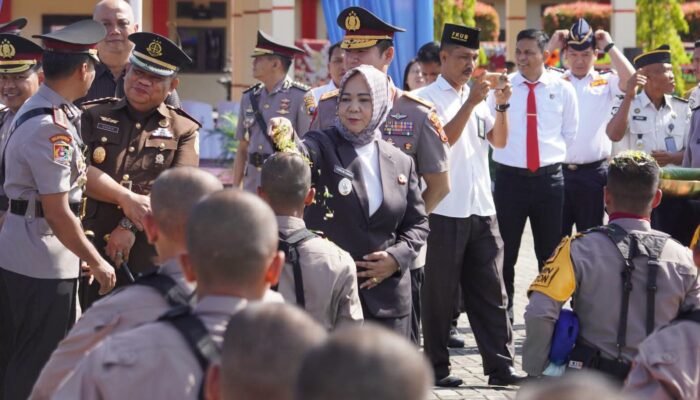 103 Calon Bintara Polri Mulai Pendidikan di SPN Hinai, Tiorita Beri Pesan Inspiratif