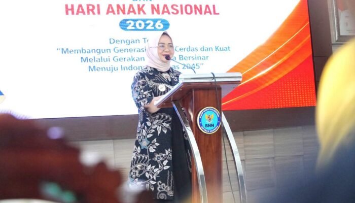 Lindungi Generasi Muda! Tiorita Pimpin Deklarasi Sekolah Bersih Tanpa Narkoba di Langkat