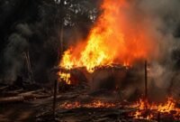 Geger di Langkat! Sumur Minyak Tertua Indonesia Berusia 141 Tahun Terbakar