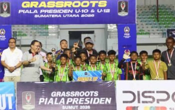 PS Langkat U-10 Raih Runner Up Piala Presiden Grassroot 2026 Regional Sumut