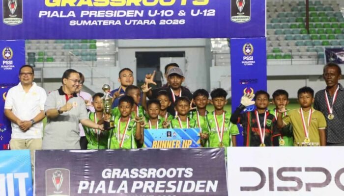 PS Langkat U-10 Raih Runner Up Piala Presiden Grassroot 2026 Regional Sumut