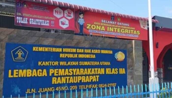 Aktivis Desak Audit Anggaran Rp16,5 Miliar Lapas Rantauprapat, Soroti Overkapasitas hingga 347 Persen