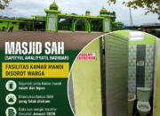 Rutin Kutip Infak di Simpang Bupati, Kamar Mandi Masjid SAH jadi Sorotan
