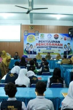UPT SMP Negeri 6 Gelar Sosialisasi Pencegahan Kekerasan Terhadap Anak