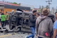 Truk Diduga Rem Blong Picu Kecelakaan Beruntun di Sibolangit, 2 Tewas dan 7 Korban Luka