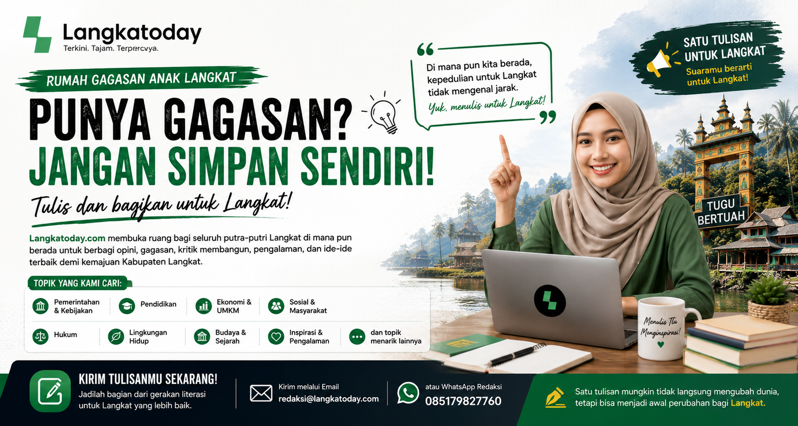 kirim tulisan kirim tulisan