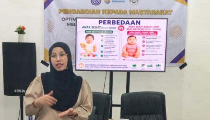 Dosen Institut Kesehatan Helvetia Dampingi Praktik Pemenuhan Gizi Baduta di Puskesmas Medan Labuhan