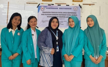 Dosen Institut Kesehatan Helvetia Edukasi Warga Langkat Manfaatkan Teknologi Digital untuk Akses Layanan Kesehatan