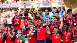 Spanyol memecahkan rekor Italia dengan 38 laga tak terkalahkan usai menjuarai Piala Dunia 2026. Sementara Argentina gagal menyamai dua rekor bersejarah milik Azzurri. (Foto: Bradley Collyer/PA Images via Getty Images)