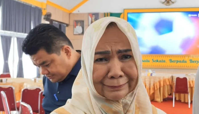 Gaya Menangis Wabup Langkat Tiorita Pasca OTT Bupati Jadi Sorotan, Warganet: Nangis Bahagia Mau Naik Jabatan?