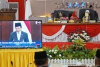 Tiorita Hadiri Paripurna Pidato Kenegaraan, Pemkab Langkat Siap Sinkronkan Program Pusat