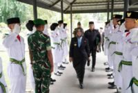 Jelang HUT RI ke-81, 46 Paskibraka Langkat Resmi Dikukuhkan