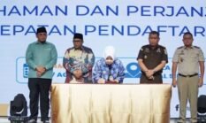 Langkat Percepat Sertifikasi Tanah Wakaf, Tiorita Teken MoU Bersama Kejari, Kemenag, BPN dan BWI