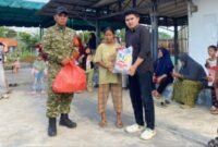 Sambut HUT ke-81 RI, Gen Z Sumut Bagikan 100 Porsi Nasi dan 25 Kg Beras untuk Warga Tanjung Morawa