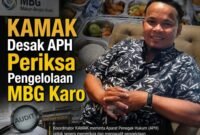 Ratusan Siswa Diduga Keracunan MBG di Karo, KAMAK Desak APH Periksa Pengelola SPPG