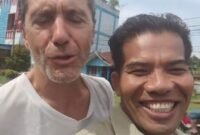 Viral! Diduga Oknum Intel Polsek Tanjung Pura Bonceng Turis Italia Tanpa Helm, Alasan “Jarak Dekat” Tuai Sorotan
