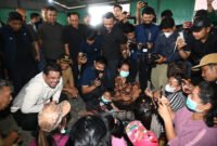 Bobby Nasution Pastikan Kebutuhan Pengungsi Sinabung Terpenuhi, 280 Warga Kuta Tengah Dievakuasi